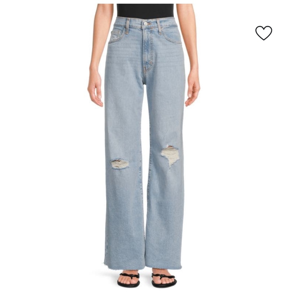 Hudson Jeans Light Blue Wide Leg 27